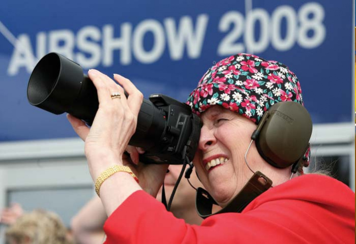 Photographer at Farnborough Air Show Photographer at Farnborough Air Show