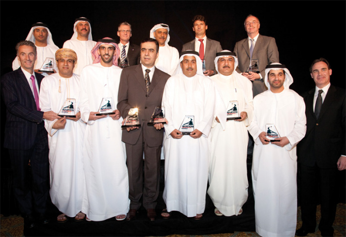 A group shot of this year's award winners. A group shot of this year's award winners.