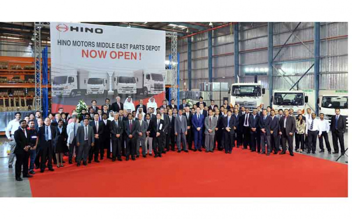 Hino Motors opens distribution centre at UAE's DWC ...