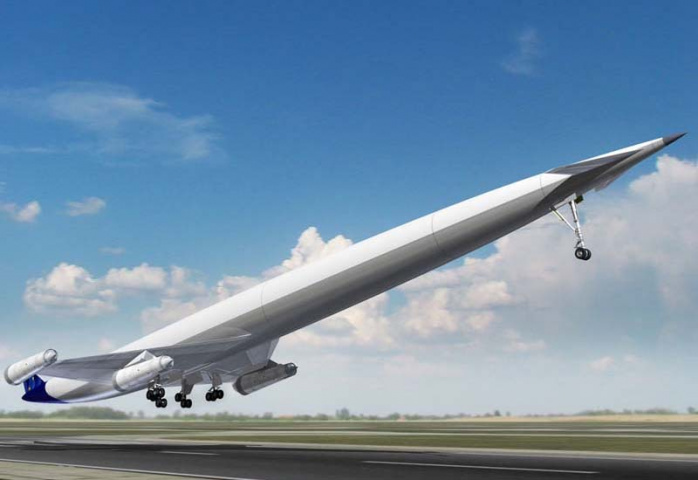 RECORD SPEED: The A2 will be capable of flying from the Middle East to the US in under four hours. (Reaction Engines) RECORD SPEED: The A2 will be capable of flying from the Middle East to the US in under four hours. (Reaction Engines)