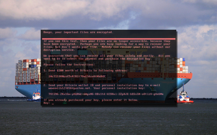 Maersk Line was unable to take bookings globally on Wednesday after a sustained cyber-attack by Petya ransomware. Maersk Line was unable to take bookings globally on Wednesday after a sustained cyber-attack by Petya ransomware.
