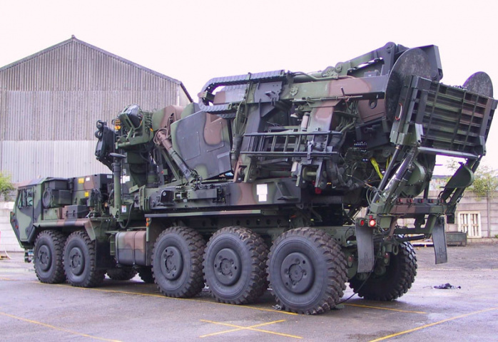 The 42 ton Dry Support Bridge Launcher The 42 ton Dry Support Bridge Launcher