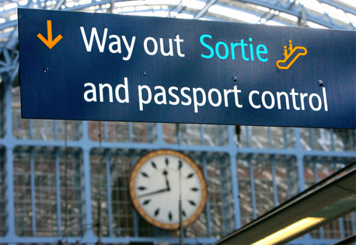 Passengers arriving in the UK on Thursday face long waits at passport control (CARL DE SOUZA/AFP/Getty Images). Passengers arriving in the UK on Thursday face long waits at passport control (CARL DE SOUZA/AFP/Getty Images).