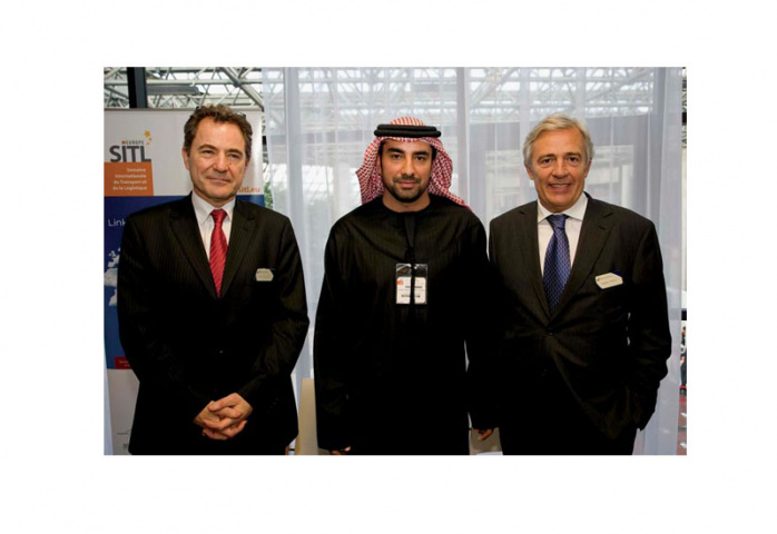 PARTNERSHIP: Officials from DWTC and Reed Exhibitions. PARTNERSHIP: Officials from DWTC and Reed Exhibitions.