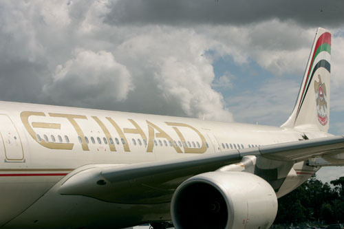 STORMS BREWING: Etihad and Emirates show no signs of slowing growth despite the prediction from the IATA CEO that 2009 is set to be an even tougher ye STORMS BREWING: Etihad and Emirates show no signs of slowing growth despite the prediction from the IATA CEO that 2009 is set to be an even tougher ye