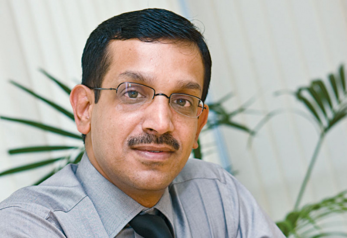 Sumesh Nair, general manager of Globelink West Star Shipping Middle East Sumesh Nair, general manager of Globelink West Star Shipping Middle East
