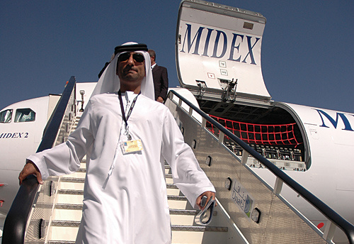 Stairway to success: MIDEX Airlines operates a fleet of six Airbus A200B4-203Fs and one Boeing B747F. Stairway to success: MIDEX Airlines operates a fleet of six Airbus A200B4-203Fs and one Boeing B747F.