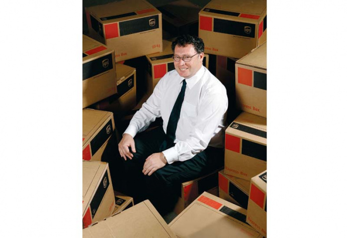 PERFECT DELIVERY: John Tansey, country manager of UPS, oversees operations in the UAE, which include a hub in Dubai Cargo Village and Dubai Airport Fr PERFECT DELIVERY: John Tansey, country manager of UPS, oversees operations in the UAE, which include a hub in Dubai Cargo Village and Dubai Airport Fr