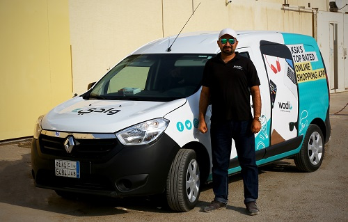 Wadi.com has a fleet of more than 150 delivery vans and drivers. Wadi.com has a fleet of more than 150 delivery vans and drivers.