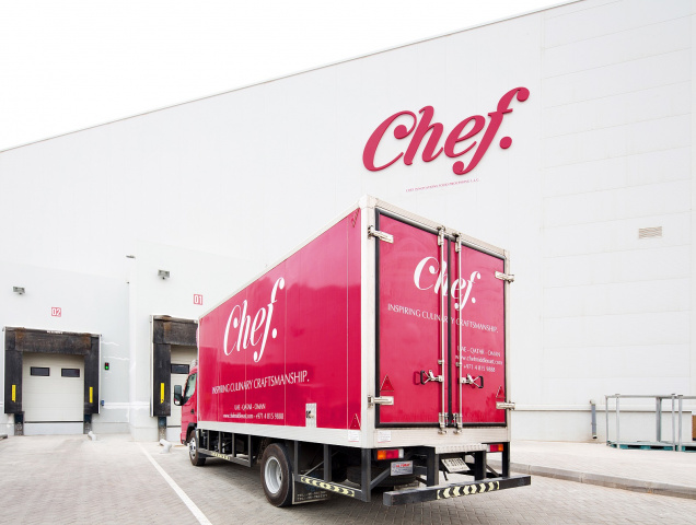 The 10,000 square meter facility is a fully integrated, technology enabled logistics hub, allowing Chef Middle East to offer an efficient and reliable end-to-end cold chain solution. The 10,000 square meter facility is a fully integrated, technology enabled logistics hub, allowing Chef Middle East to offer an efficient and reliable end-to-end cold chain solution.
