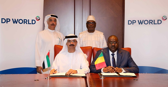 Sultan Ahmed Bin Sulayem, group chairman and CEO, DP World signed the MoU with Ibrahim Boubacar Keita, president of Mali. Sultan Ahmed Bin Sulayem, group chairman and CEO, DP World signed the MoU with Ibrahim Boubacar Keita, president of Mali.