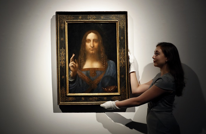 The painting is widely considered to be the most expensive in the world. The painting is widely considered to be the most expensive in the world.