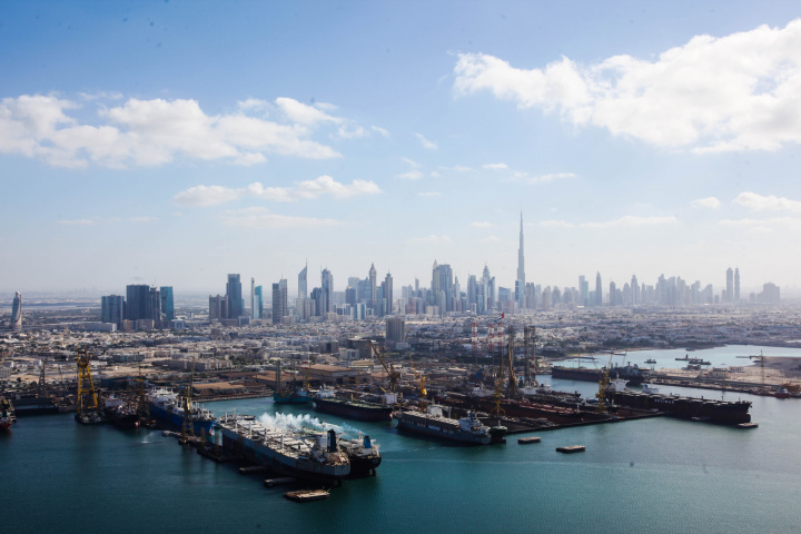 Drydocks world, Dubai, AIDA, Cruise ship Drydocks world, Dubai, AIDA, Cruise ship