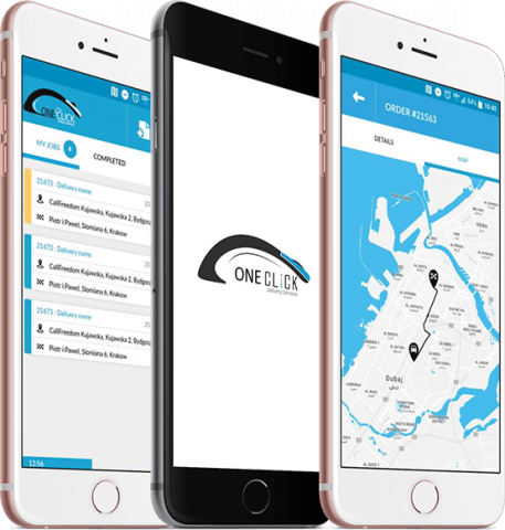 Founded in 2015, One Clicks platform connects drivers, point-of-sale capabilities and a call center with businesses needing on-demand delivery. Founded in 2015, One Clicks platform connects drivers, point-of-sale capabilities and a call center with businesses needing on-demand delivery.