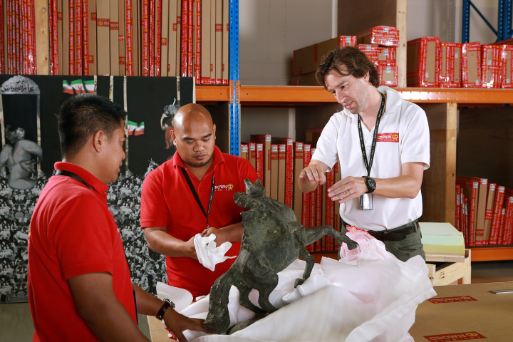 Packing and unpacking is one of the most important elements of the whole process says VanGeijtenbeek. Packing and unpacking is one of the most important elements of the whole process says VanGeijtenbeek.