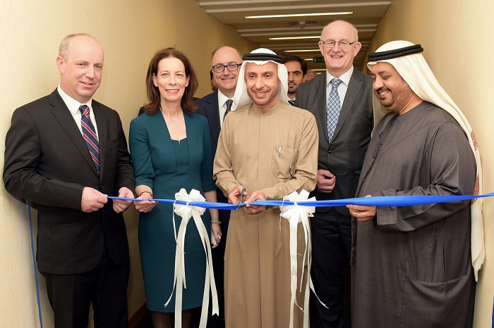Mohammed Al Zarooni, director general of DAFZA (centre). Mohammed Al Zarooni, director general of DAFZA (centre).