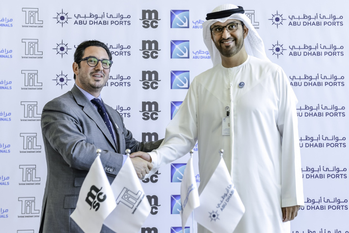 Msc, Shipping, Container terminal, Abu dhabi, Khalifa Port, Abu Dhabi Ports Msc, Shipping, Container terminal, Abu dhabi, Khalifa Port, Abu Dhabi Ports