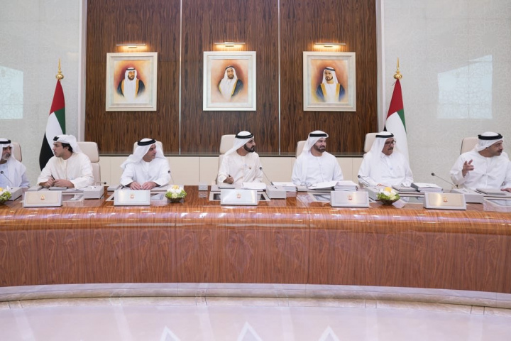 HH Sheikh Mohammed bin Rashid, Prime Minister and Ruler of Dubai, chairs a meeting of the UAE Cabinet. HH Sheikh Mohammed bin Rashid, Prime Minister and Ruler of Dubai, chairs a meeting of the UAE Cabinet.