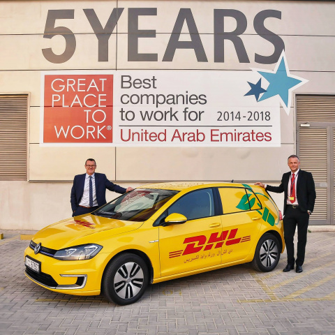 The fully customised 134-horsepower electric-Golf car will initially be used for documents’ delivery and collection. The fully customised 134-horsepower electric-Golf car will initially be used for documents’ delivery and collection.