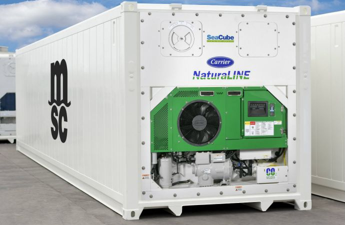 The ability to achieve minus 40 Celsius was previously only attainable in container systems using a refrigerant with a GWP nearly 4,000 times higher. The NaturaLINE unit has managed this, along with high efficiency, a quiet operation and tight temperature control. The ability to achieve minus 40 Celsius was previously only attainable in container systems using a refrigerant with a GWP nearly 4,000 times higher. The NaturaLINE unit has managed this, along with high efficiency, a quiet operation and tight temperature control.