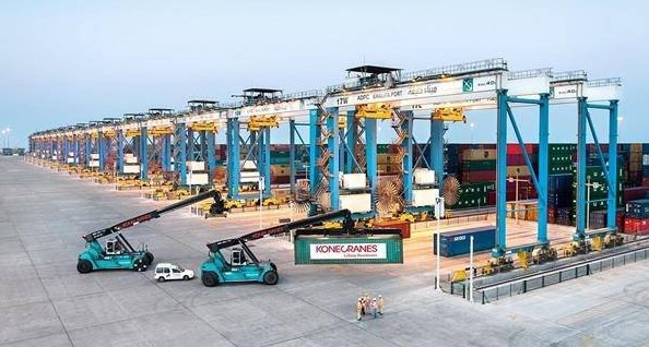Konecranes, Abu Dhabi Ports, Port Khalifa, Port expansion Konecranes, Abu Dhabi Ports, Port Khalifa, Port expansion