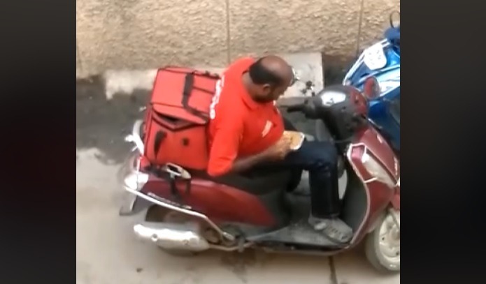 The driver implicated by the video has since been excluded from the platform, Zomato confirmed. The driver implicated by the video has since been excluded from the platform, Zomato confirmed.