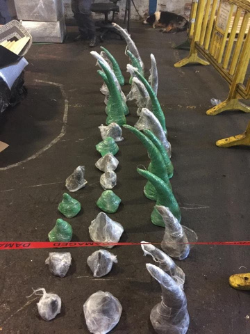 Air cargo, Rhino horns, Johannesburg, South africa, Uae, Dubai Air cargo, Rhino horns, Johannesburg, South africa, Uae, Dubai