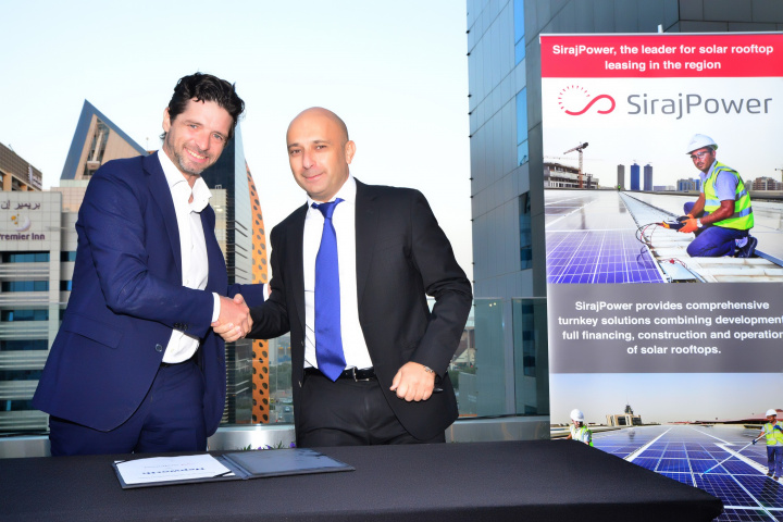 Laurent Longuet, CEO at SirajPower (right). Laurent Longuet, CEO at SirajPower (right).