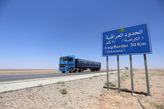 The agreement will make overland truck cargoes between Jordan and Iraq easier. The agreement will make overland truck cargoes between Jordan and Iraq easier.