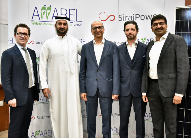 Apparel group, Sirajpower, Solar energy, Warehouse Apparel group, Sirajpower, Solar energy, Warehouse