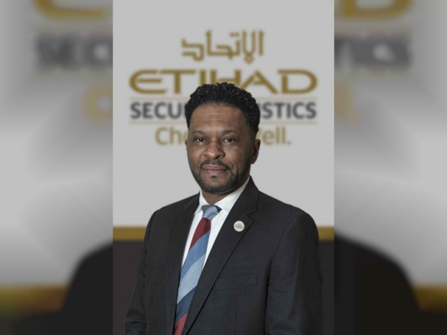 Vincent Hampton, managing director of Etihad Secure Logistics Vincent Hampton, managing director of Etihad Secure Logistics