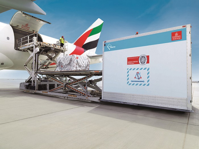 Emirates skycargo, Pharmaceutical, Pharma logistics, Dubai, Chicago Emirates skycargo, Pharmaceutical, Pharma logistics, Dubai, Chicago