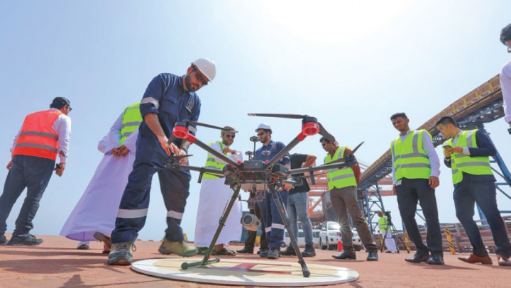 Sohar, Port operations, Drones, Infrastructure, Oman, AI Sohar, Port operations, Drones, Infrastructure, Oman, AI