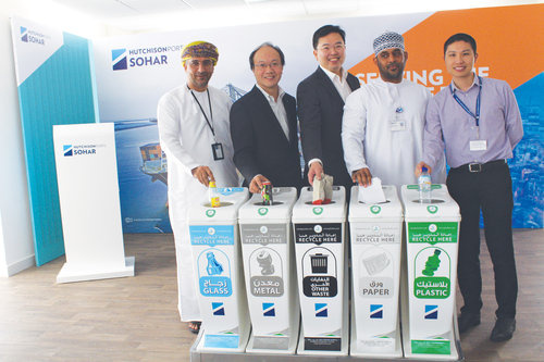 Hutchison Ports Sohar, Sohar port, Environment, Recycling Hutchison Ports Sohar, Sohar port, Environment, Recycling