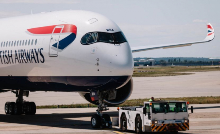 British airways, A350, Dubai British airways, A350, Dubai