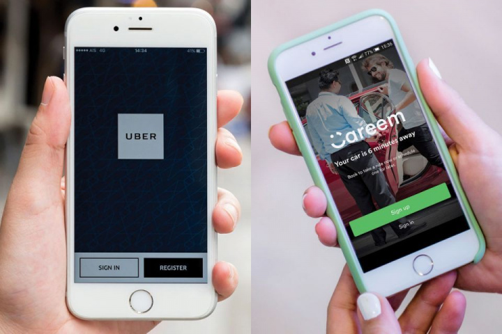 Uber, Careem, Ride hailing, Dubai, RTA Uber, Careem, Ride hailing, Dubai, RTA