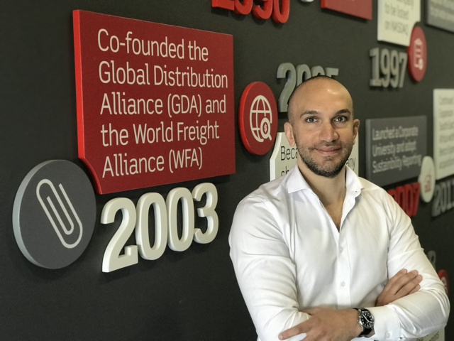 Mohammed Sleeq, chief digital officer at Aramex. Mohammed Sleeq, chief digital officer at Aramex.