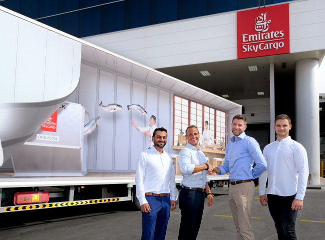 Emirates skycargo, Dubai, Seafood, Air cargo Emirates skycargo, Dubai, Seafood, Air cargo