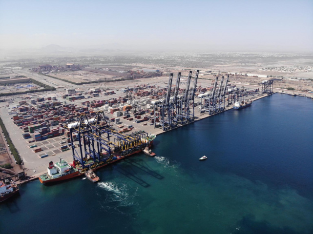 Sohar port, Hutchinson Ports, Container terminal Sohar port, Hutchinson Ports, Container terminal