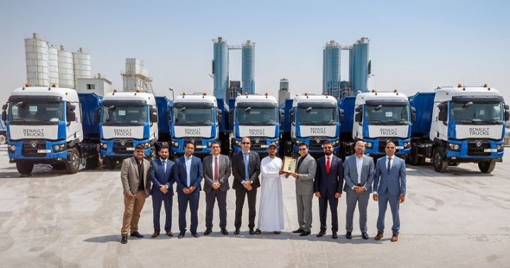 Renault trucks, Concrete, Uae Renault trucks, Concrete, Uae