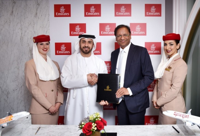 Emirates, SpiceJet, Codeshare Emirates, SpiceJet, Codeshare