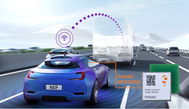 Septentrio mosaicTM GNSS module allows for safer driving. Septentrio mosaicTM GNSS module allows for safer driving.