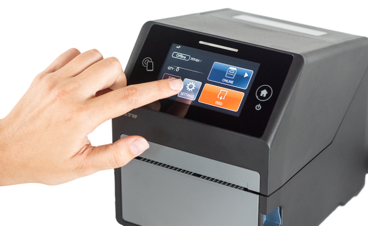 SATO CT4-LX smart printer. SATO CT4-LX smart printer.