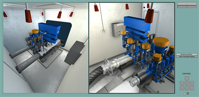 The Wärtsilä LNG Bunkering & Supply System simulator provides hands-on training in LNG fuel related operations to improve both efficiency and safety. The Wärtsilä LNG Bunkering & Supply System simulator provides hands-on training in LNG fuel related operations to improve both efficiency and safety.
