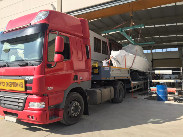 Bati Group shipped a yacht to Athens, Greece. Bati Group shipped a yacht to Athens, Greece.
