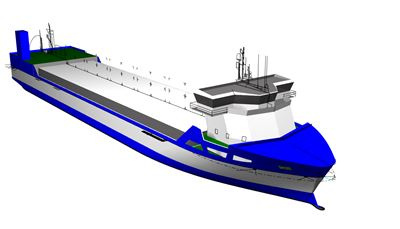 Three LNG fuelled short-sea vessels for Bore Ltd will be equipped with optimised Wärtsilä integrated LNG systems. Copyright: Conoship/Bore Three LNG fuelled short-sea vessels for Bore Ltd will be equipped with optimised Wärtsilä integrated LNG systems. Copyright: Conoship/Bore