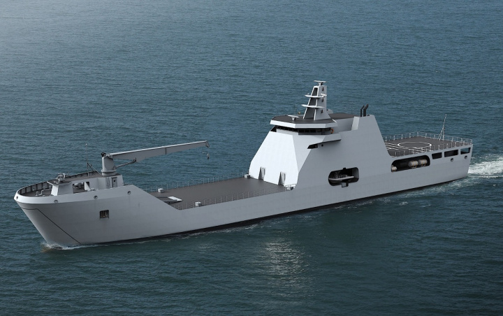One of the new LST 100's for the Nigerian Navy. One of the new LST 100's for the Nigerian Navy.